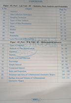 Aakar IAS MPPSC (Prelims-cum-Mains) Paper-3, Part-A&B Unit-2&5 Mathematics [English Medium]