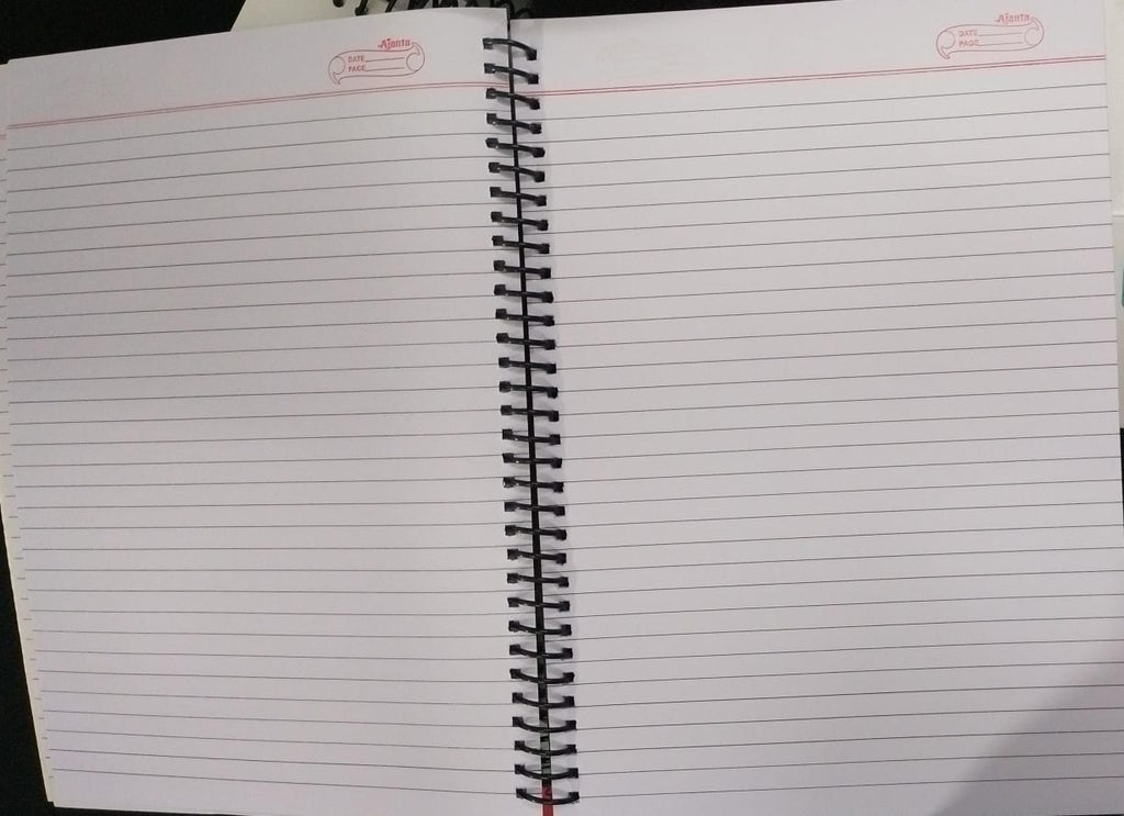 Ajanta A4 Spiral Notebook 300 Pages (Ruled)