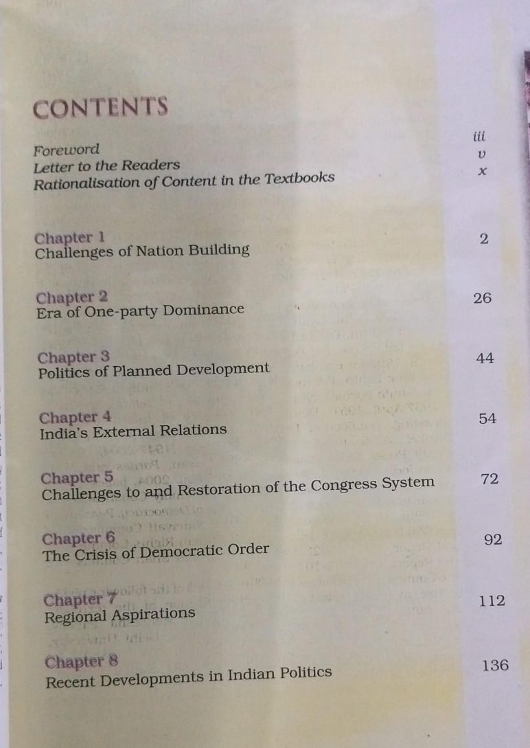 Politics in India Since Independence Class 12 NCERT