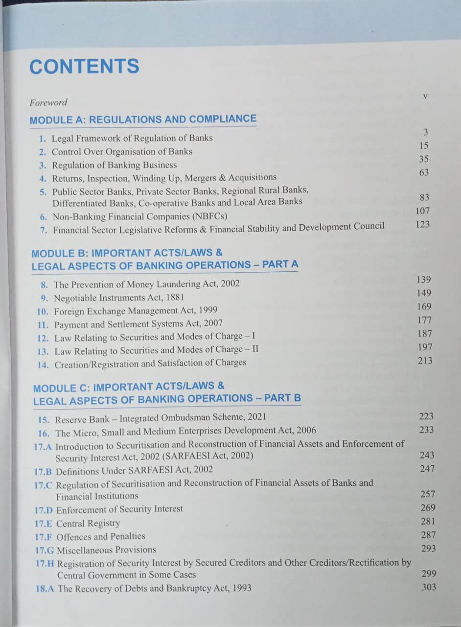 IIBF Banking Regulations and Business Laws (English Medium)