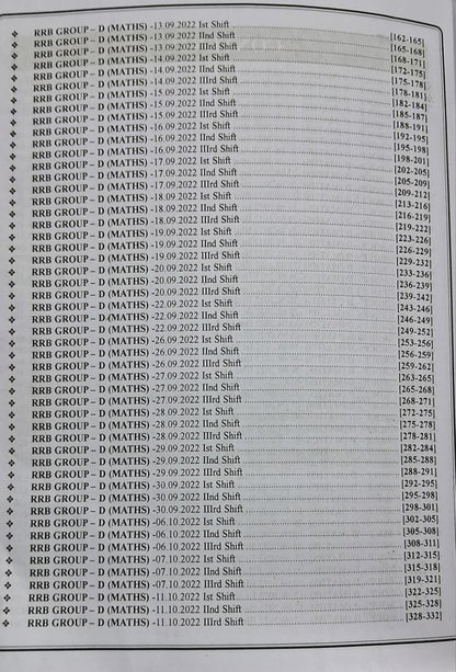 RBD Railway Group-D Paper Vol. 3 |tarkshakti parikshan 99 Sets |By Khan Sir