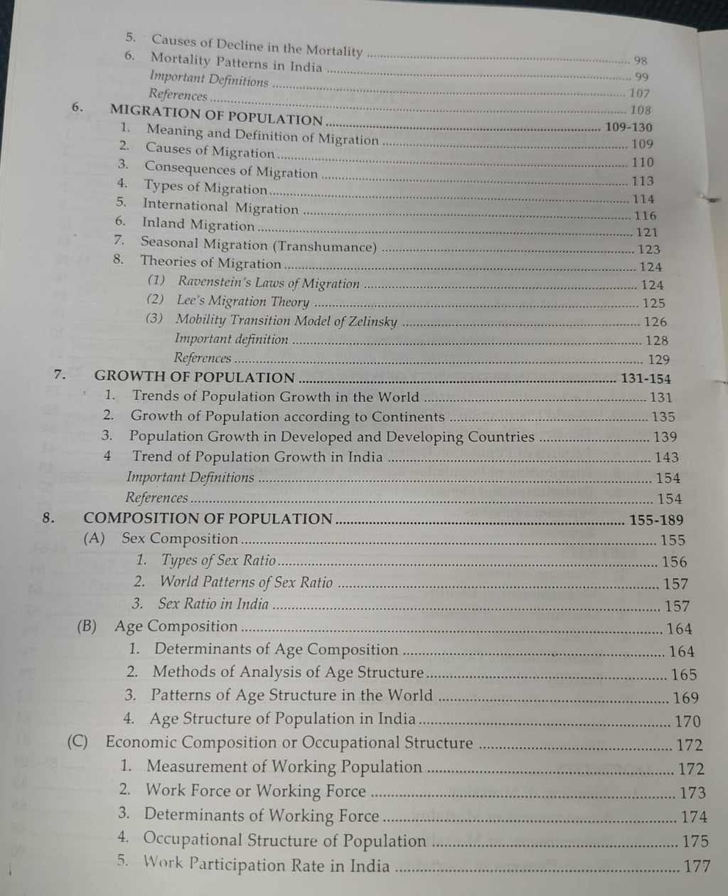 Pravalika Population Geography By S. D. Maurya (English Medium)
