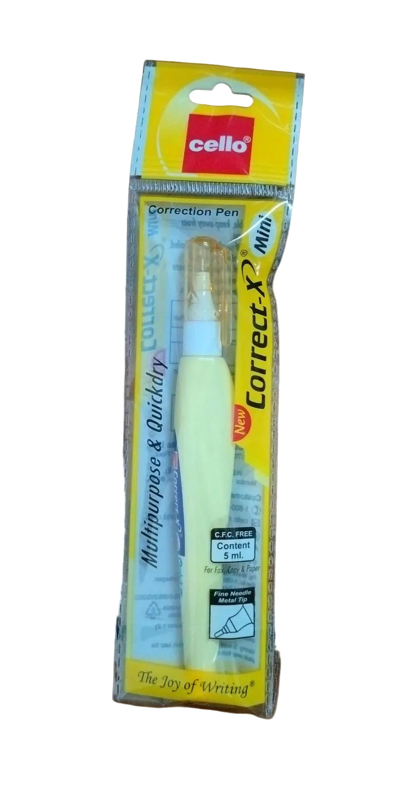 Cello Multipurpose & Quick Dry Correction Pen Mini – Compact & Fast Dry
