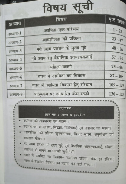 Nirman IAS Udyamita Paper 4 Part B Unit 1 (Hindi Medium)