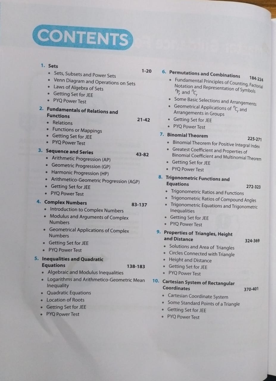 Arihant Objective Mathematics Volume 1 —  JEE Main & Engineering Entrances [English]