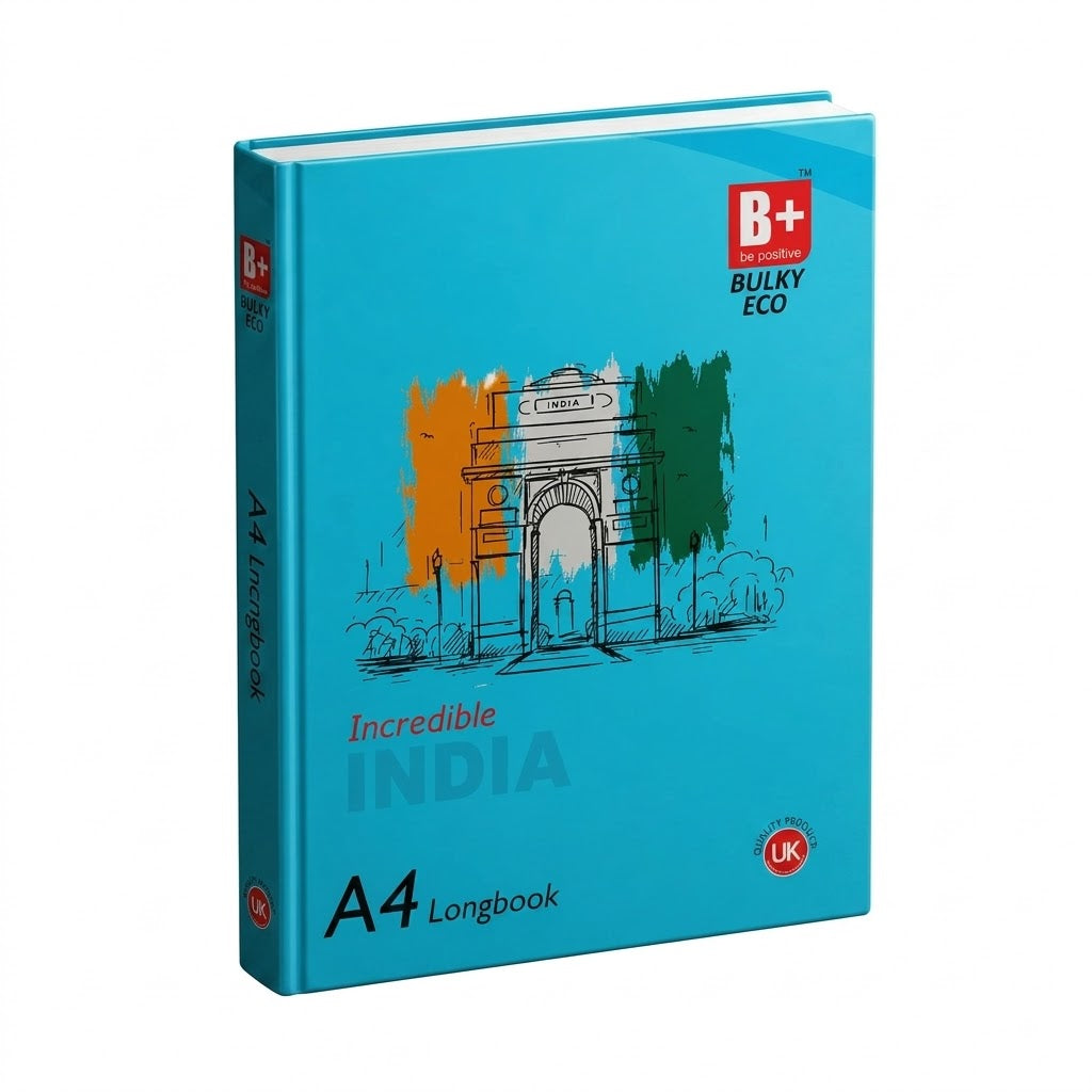 B+ A4 Long Notebook – 212 Pages
