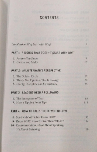 Start with Why by Simon Sinek – Leadership & Motivation Book