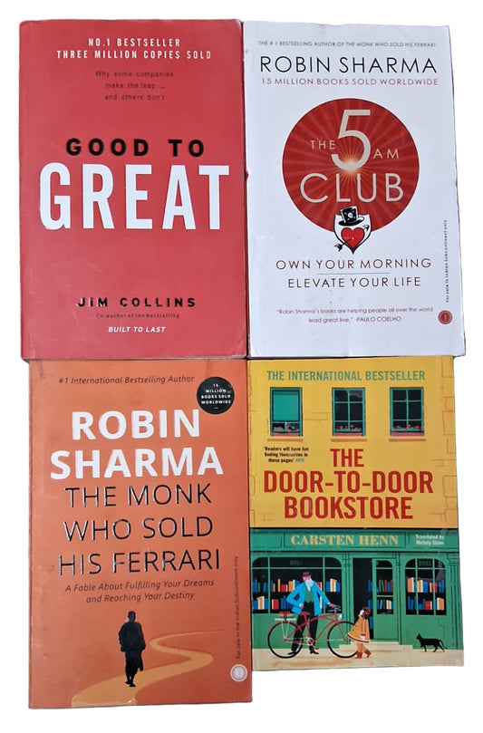 Life Lessons & Inspirational Reads Set (4 Books) English Novels