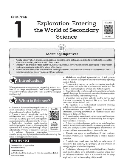 Oswaal NCERT Textbook Solutions Science (Exploration), Class 9 Edition 2026 (English Medium)
