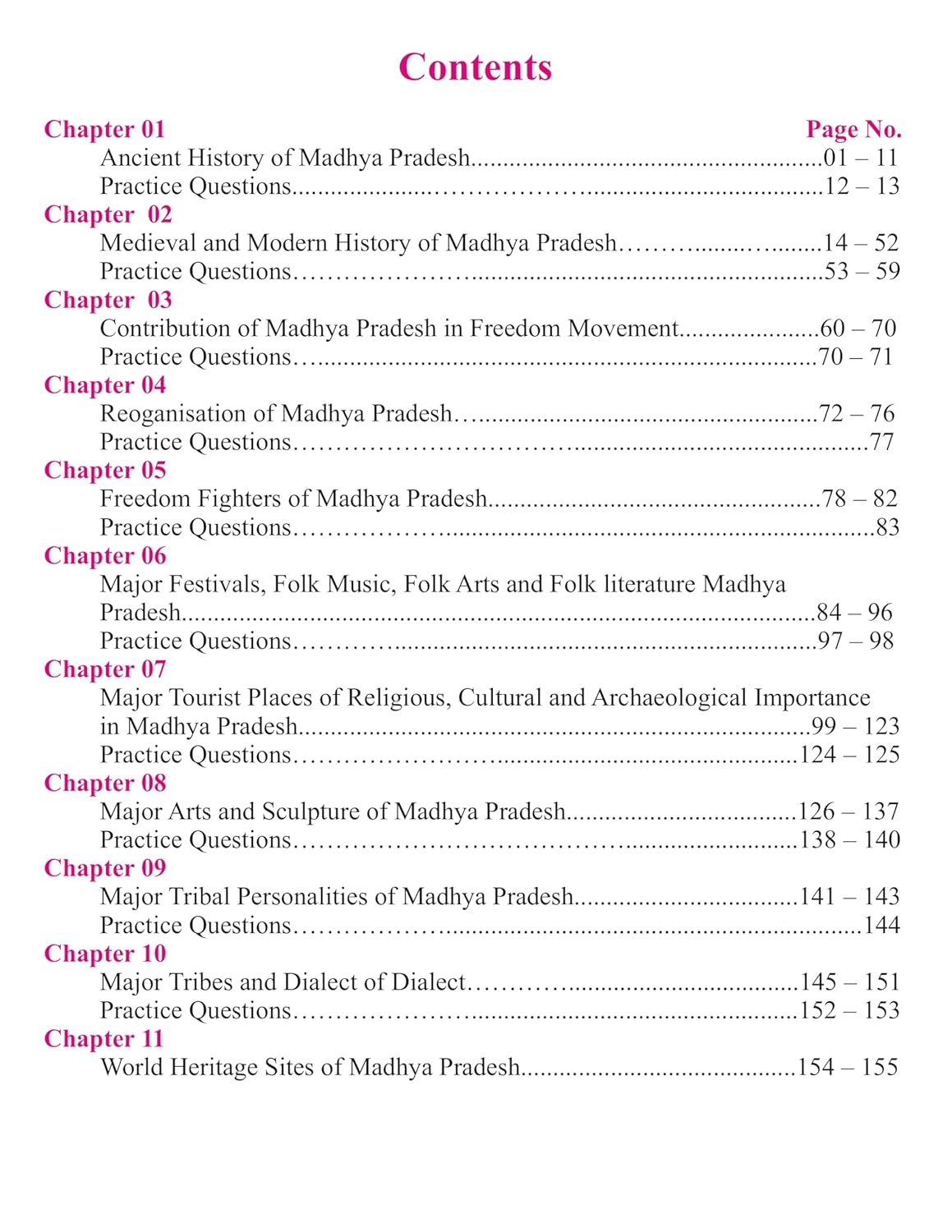 Shivaan MPPSC Prelims Unit 2 History, Culture & Literature of Madhya Pradesh (English)