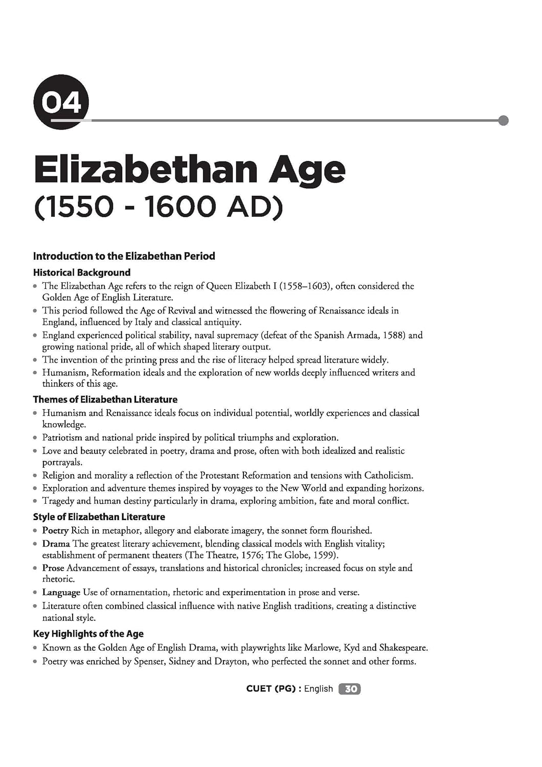 Arihant CUET PG English | Chapterwise Notes & Question Bank 2026