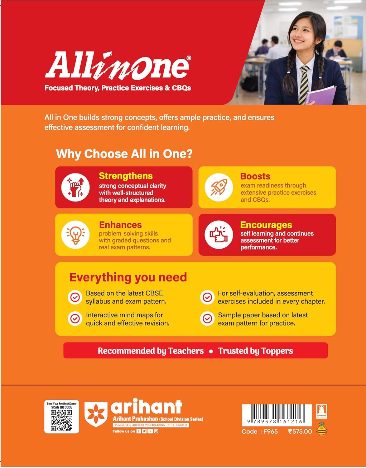 Arihant All in One Accountancy Class 11 for CBSE Exam 2026-27 Latest Syllabus (English Medium)