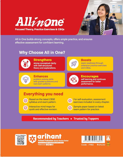Arihant All in One Accountancy for CBSE Class 12th 2026-27  [English]