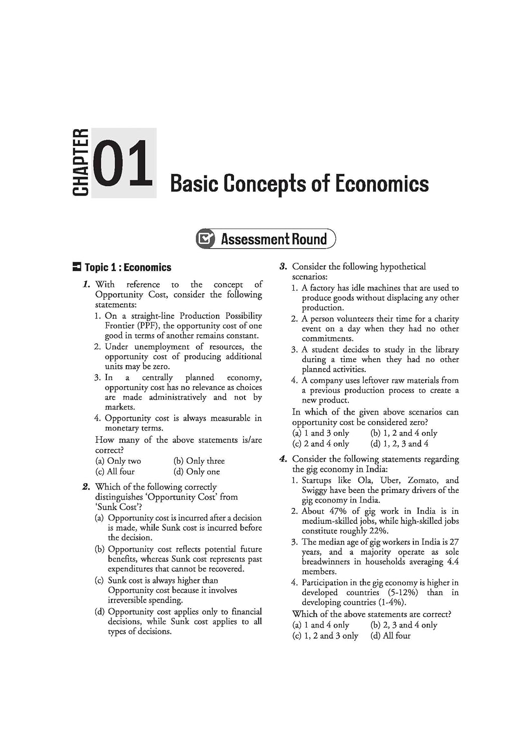 Arihant - Ignite Topicwise Economic & Social Development (1000+MCQs With Explanations) English Medium