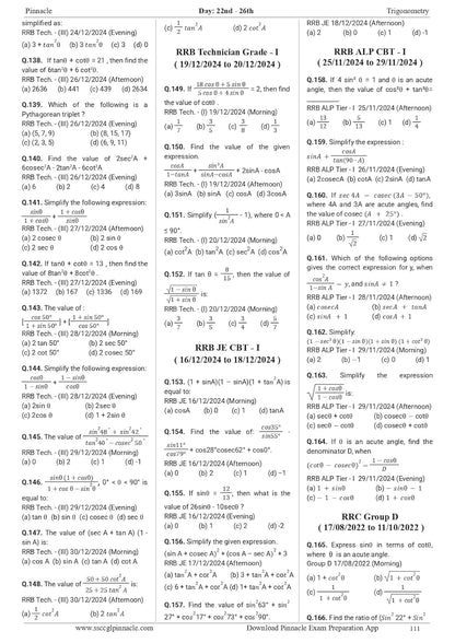 Pinnacle Railway Maths Book 2026 | 3rd Edition | 6200+ MCQs (PYQ) English Medium