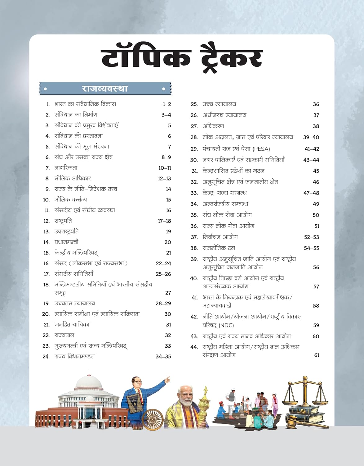 Arihant GPS Bhartiya Rajvyavastha Book | Hindi Medium