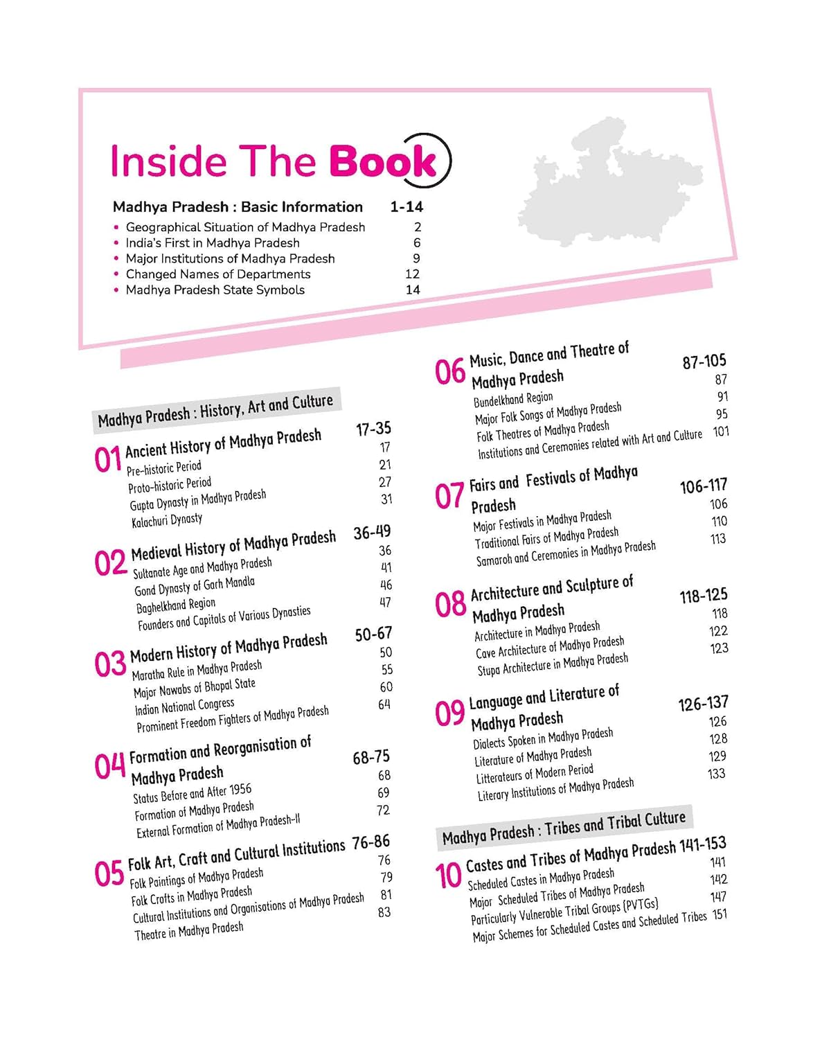 Arihant Know Your State Madhya Pradesh 2025 Edition [English Medium]