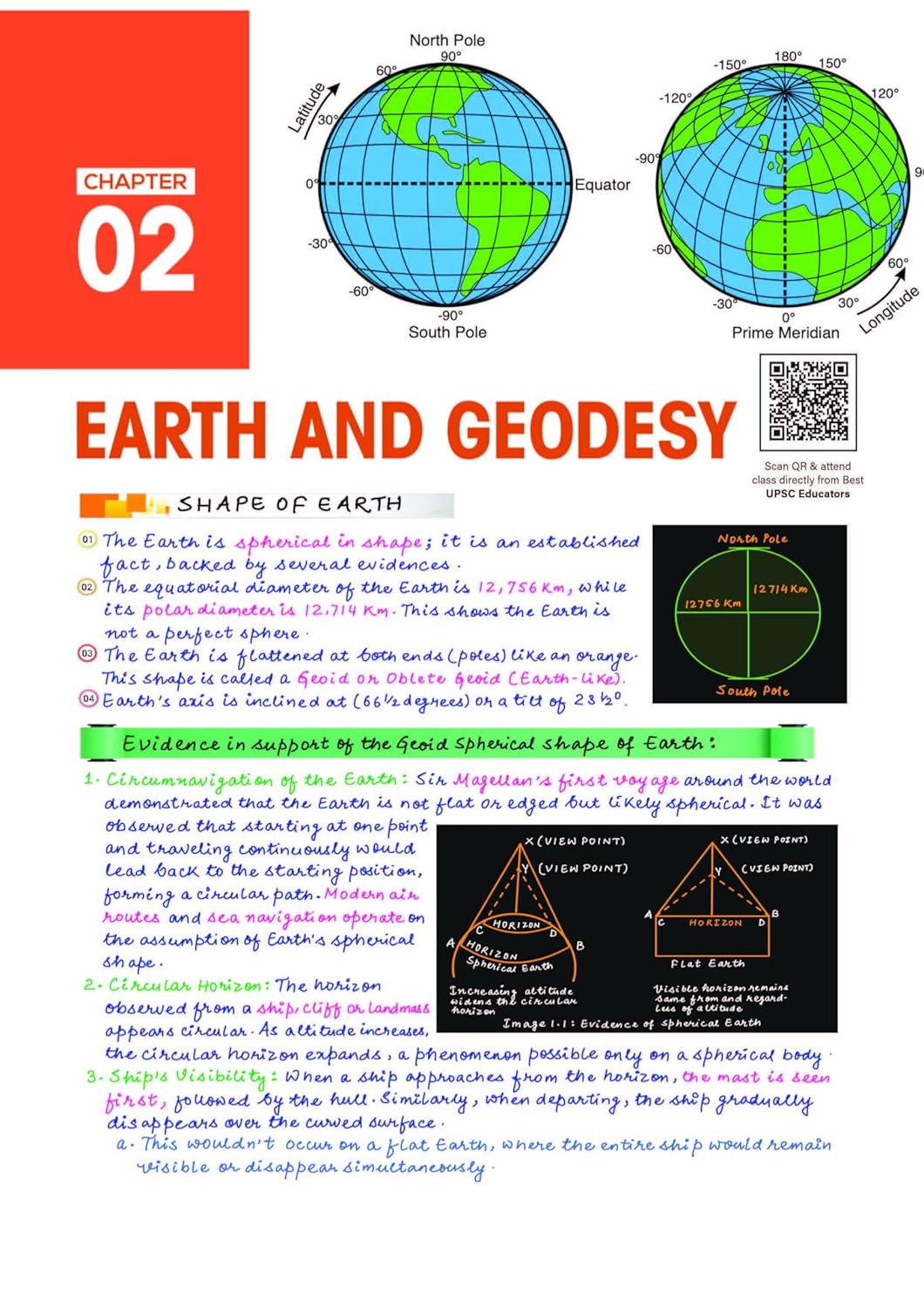 Arihant PULSE 3.0 UPSC Prelims 2026 Handwritten Notes – Conceptual Geography | English Medium