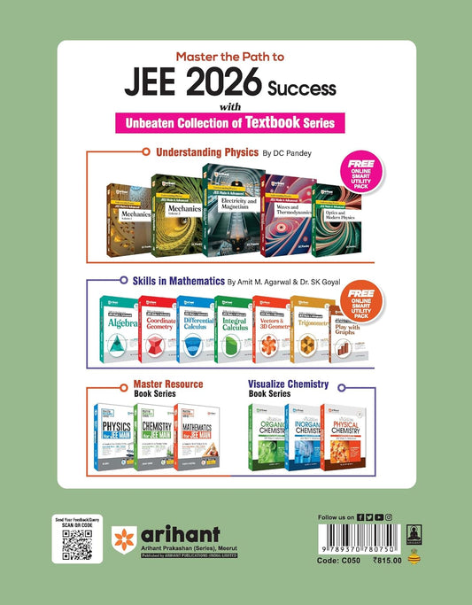 Arihant 48 Years IIT‑JEE Chemistry | Chapterwise & Topicwise Solved Papers By-Ranjeet Shahi (English)
