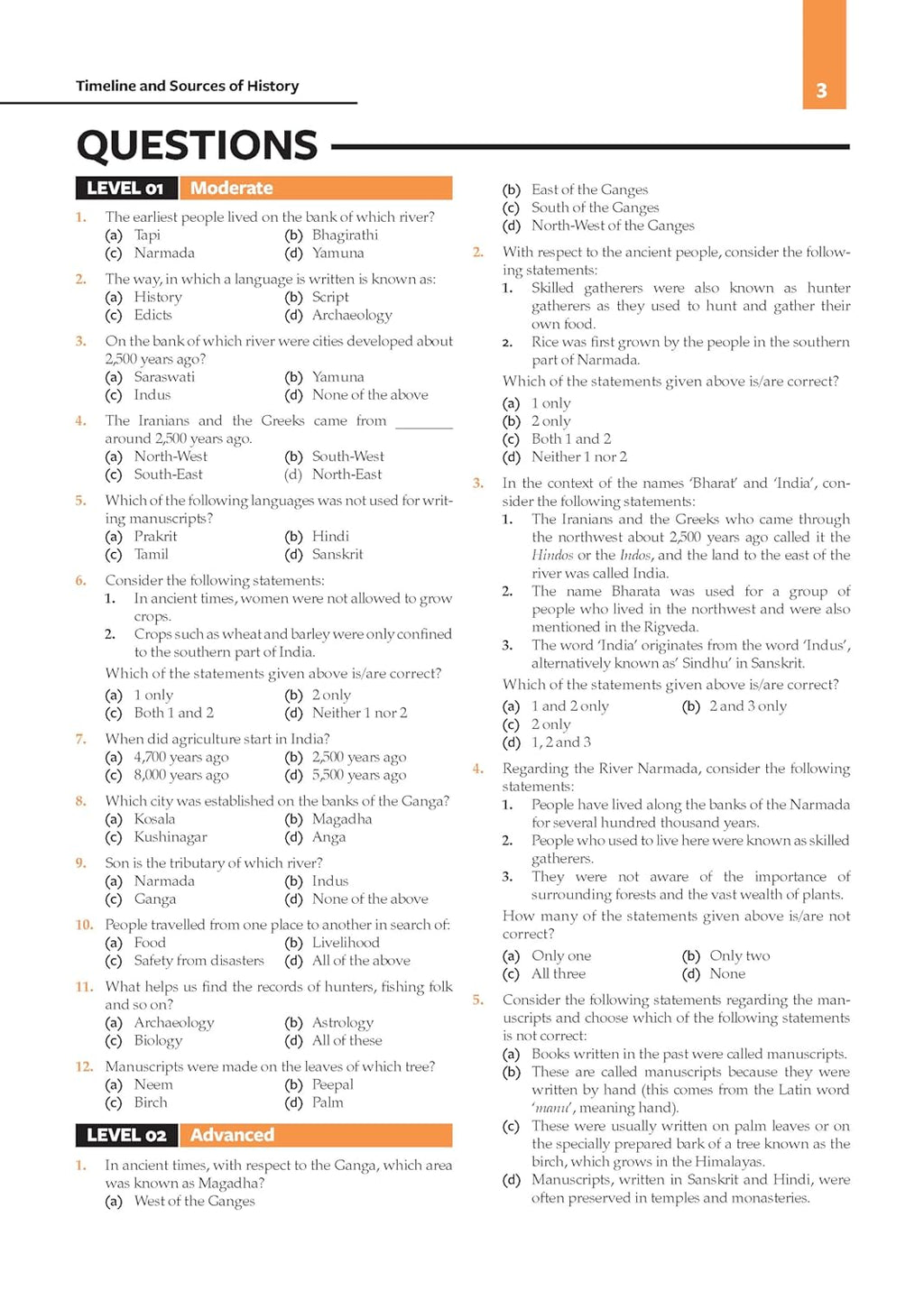 Oswaal NCERT One For All History Classes 6-12 (English Medium)