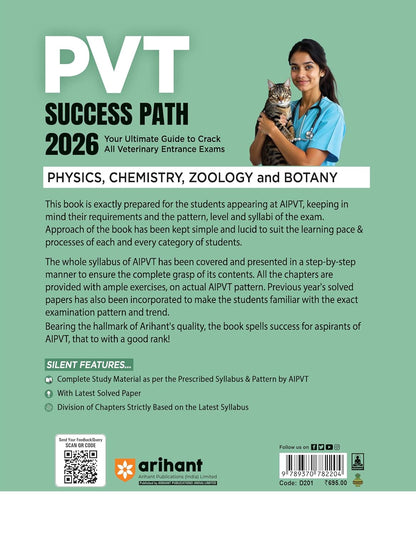 Arihant Pvt Success Path 2026 [English Medium]