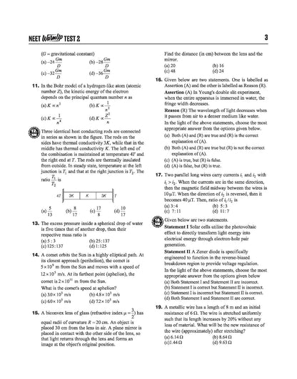 Arihant - NEET (UG) 2026 Test Drive | 20 Tests, 16 Booklets & 3600 Questions (PCB) English Medium