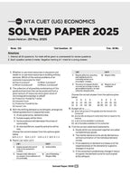 Arihant CUET UG 2026 Economics Chapterwise Notes & Question Bank | English Medium