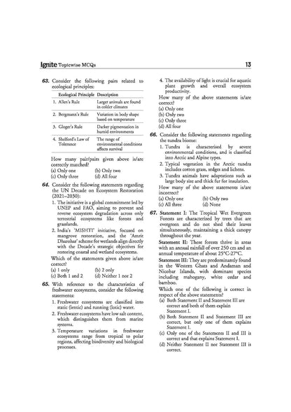Arihant - Ignite Topicwise Environment & Ecology (750+MCQs with Explanations) English Medium