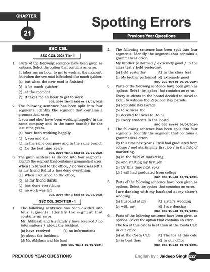 The Complete English Grammar by Jaideep Singh – Bilingual English-Hindi Grammar Book