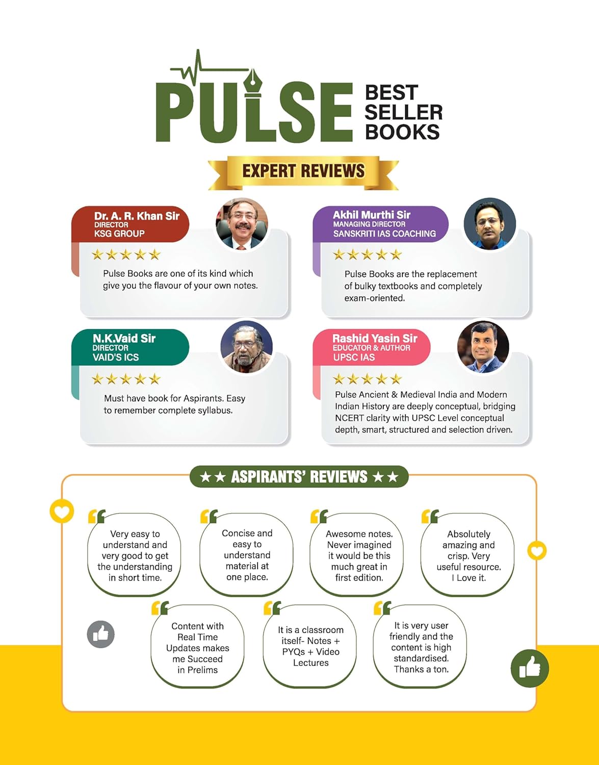 Arihant - PULSE 3.0 UPSC Prelims 2026 Handwritten Notes – Environment & Ecology | English Medium
