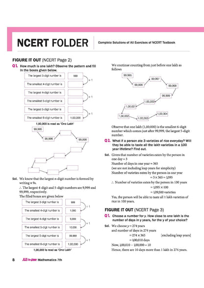 Arihant All in One Mathematics NCERT Class 7th [English]