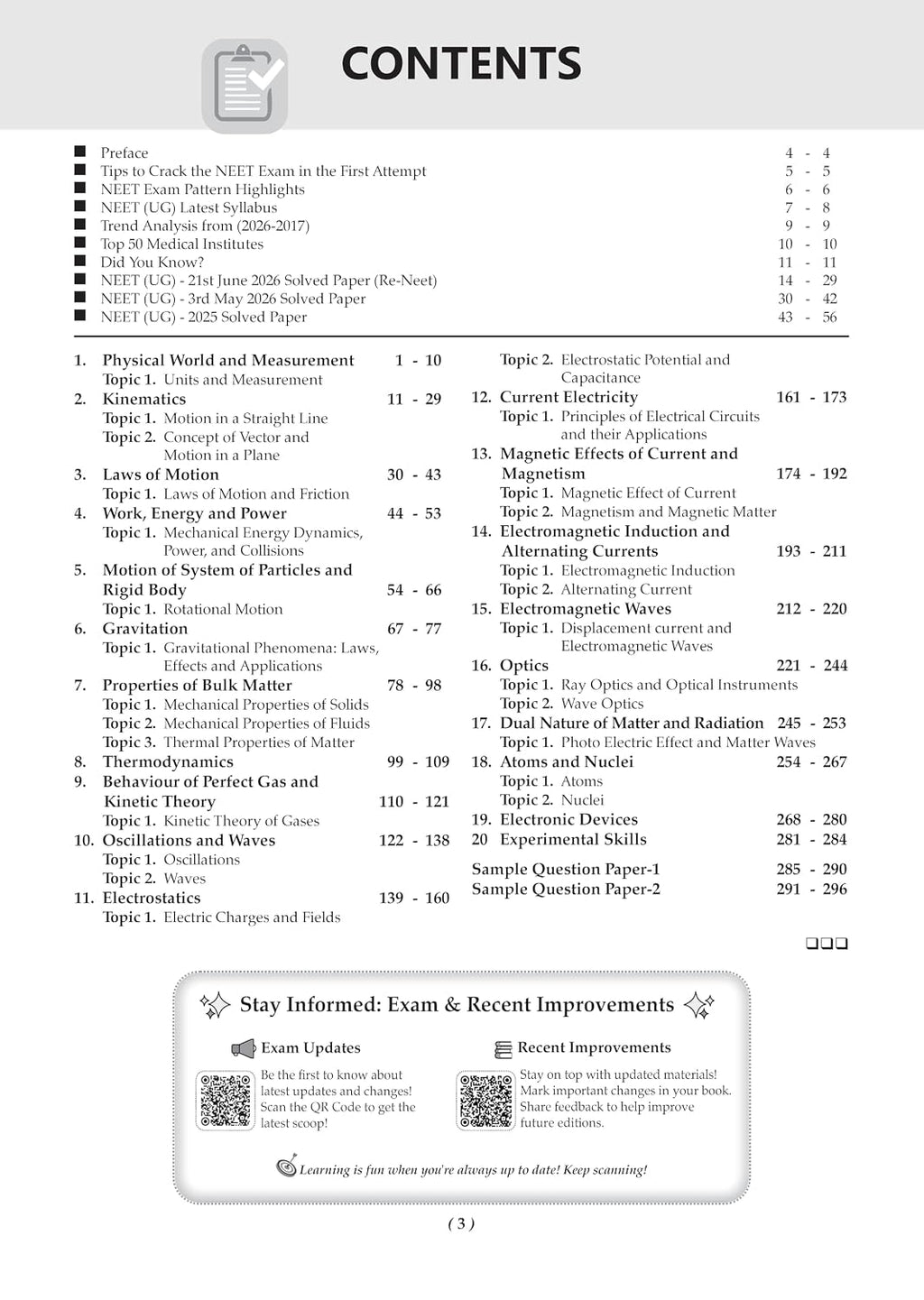 Oswaal NEET UG Physics 39 Years Chapter-wise & Topic-wise Solved Papers (1988–2026) (English Medium)