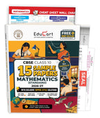 EduCart Mathematics (Standard) 15 Sample Papers For Class 10th 2026-27 (English Medium)