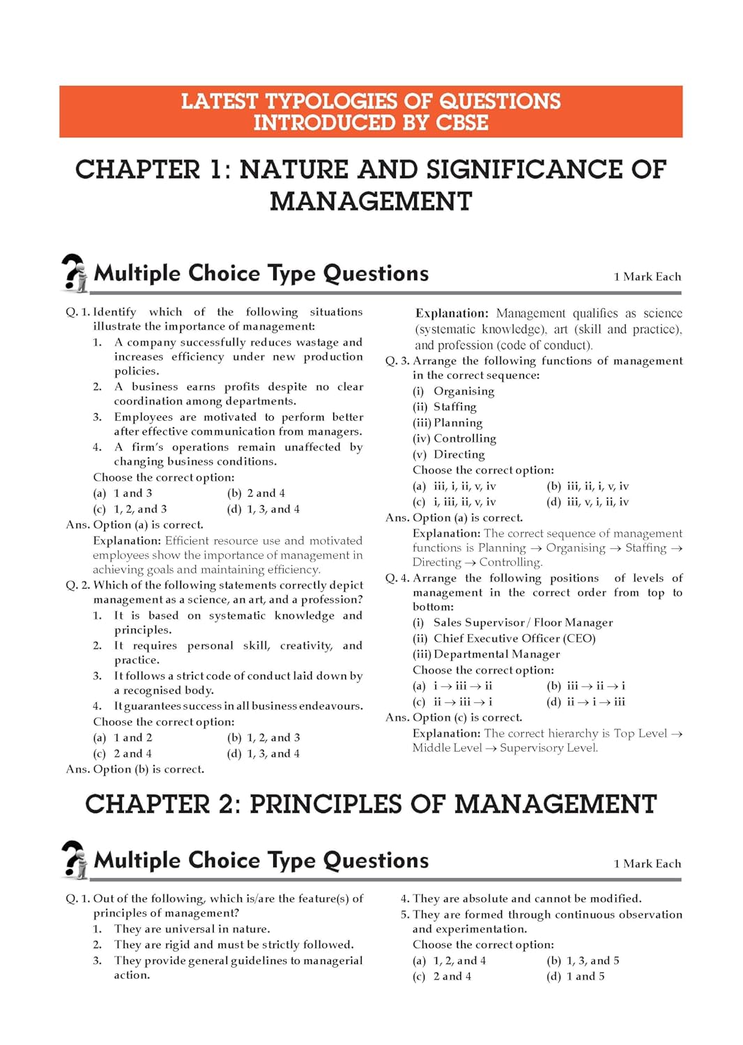 Oswaal CBSE Question Bank Class 12 Business Studies (English Medium)