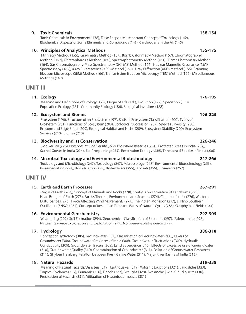 Arihant NTA UGC NET/JRF/SET Environmental Science Paper-2 (English Medium)