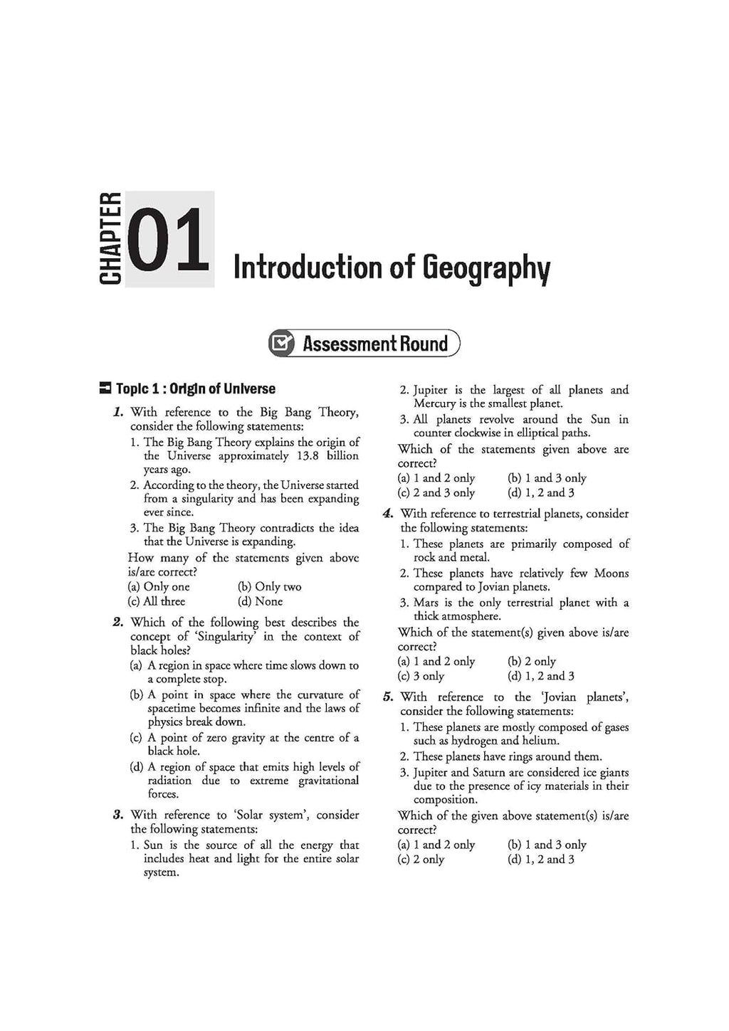 Arihant - Ignite Topicwise Physical & Indian Geography (1000+MCQs with Explanations) English Medium