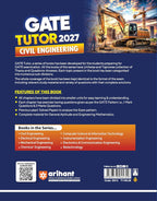 Arihant GATE TUTOR Civil Engineering Exam 2027 by Prashant Dixhit | (English Medium)