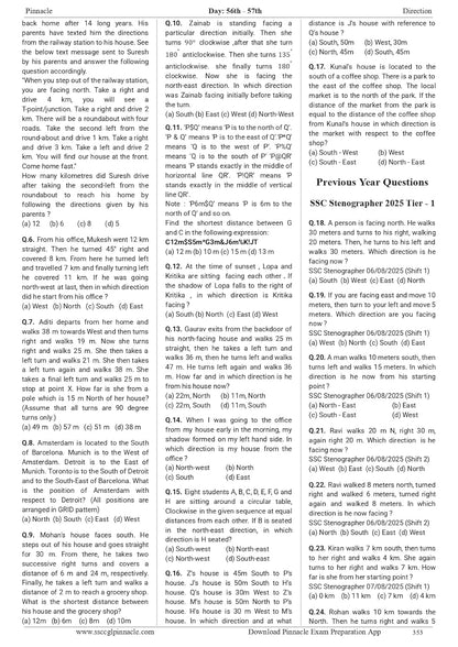 SSC Reasoning Chapterwise Solved Papers 8th Edition (English Medium) By Pinnacle Publications