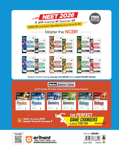 Arihant 38 Years NEET Rasayan Vigyan Solved Papers (1988‑2025) Hindi Medium