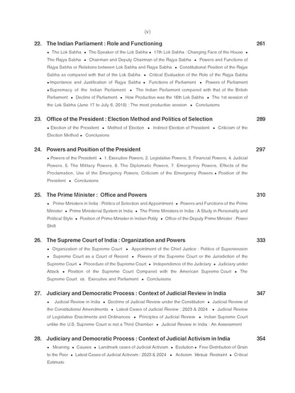 Sahitya Bhawan Indian Government & Politics (English) 20-Edition Prof. B.L. Fadia