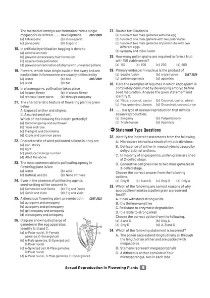 Arihant CUET UG 2026 Biology Chapterwise Notes & Question Bank | English Medium