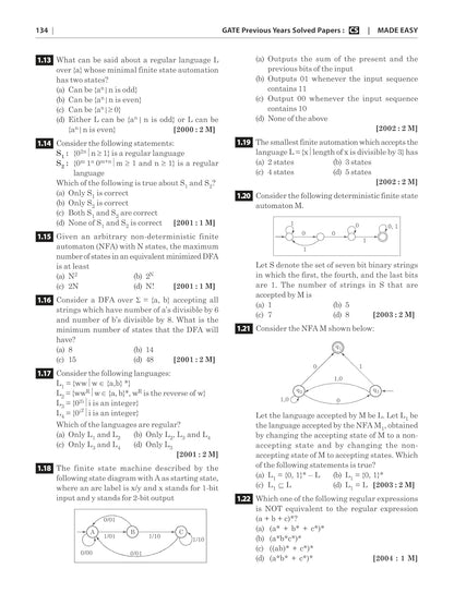 Made Easy GATE 2026 – Previous Solved Papers (Computer Science & Information Technology) English Medium