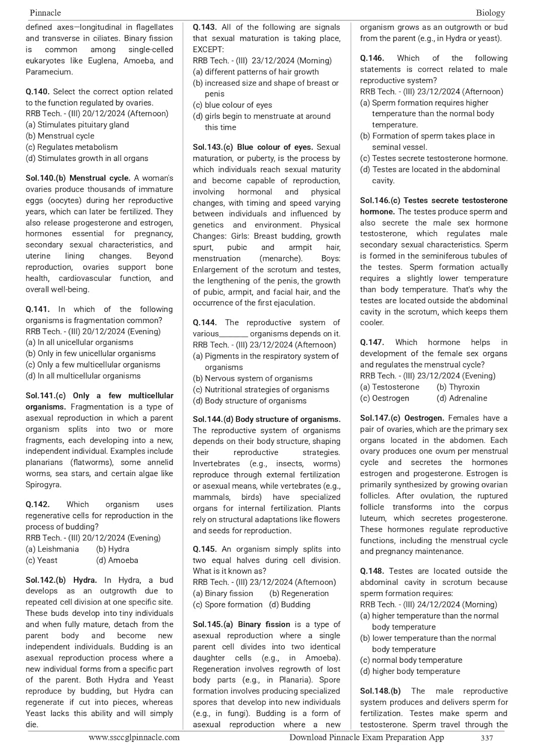 Pinnacle Publication Railway Science 2nd Edition |English Medium