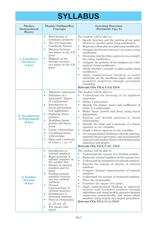 Discover Mathematics Part-1 Textbook for Class 9 | Based on New NCERT Syllabus CBSE 2027 Examination (English Medium)