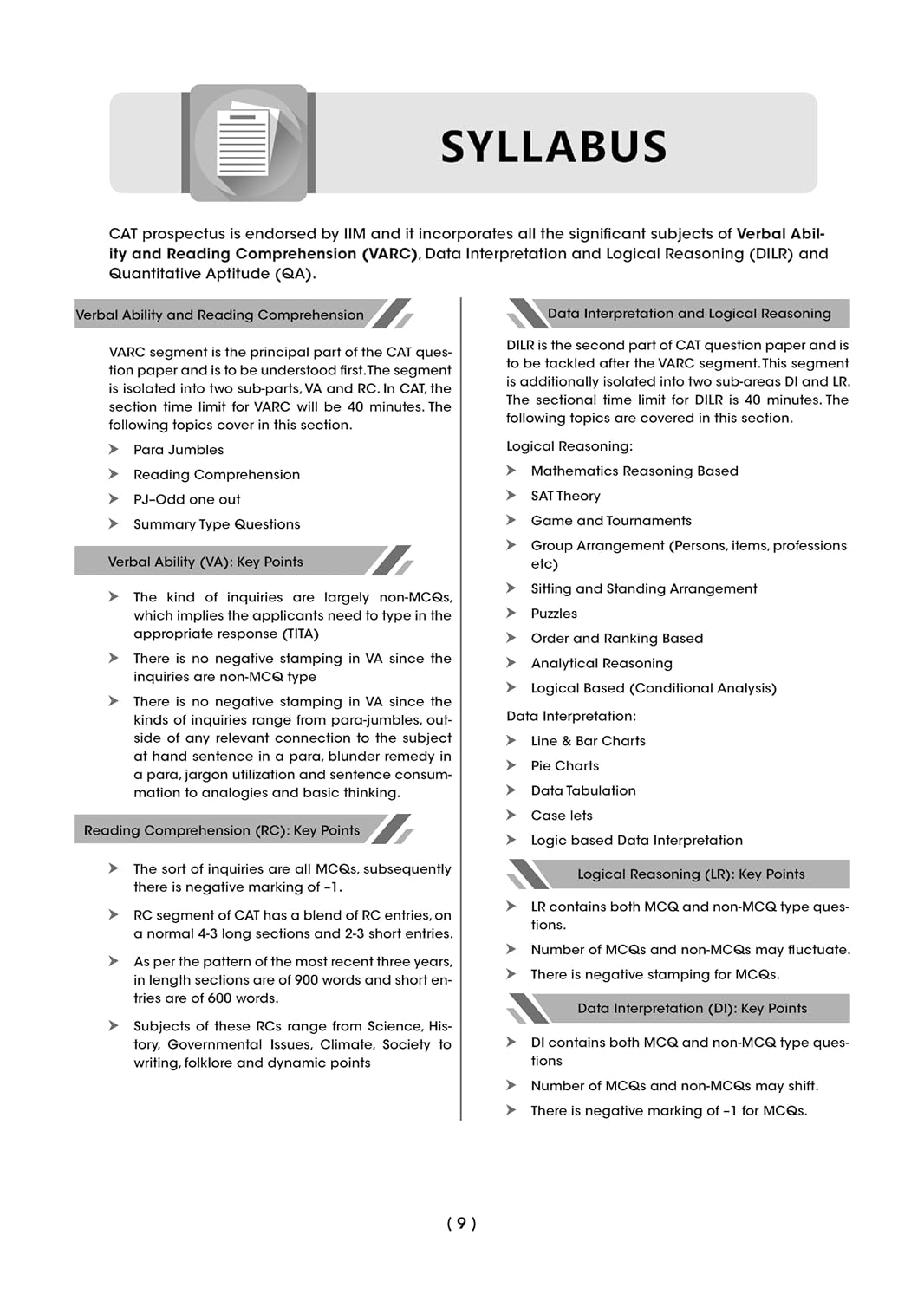 Oswaal CAT (Common Admission Test) 25 Years Solved Papers (1993–2008 & 2017–2025) (English Medium)