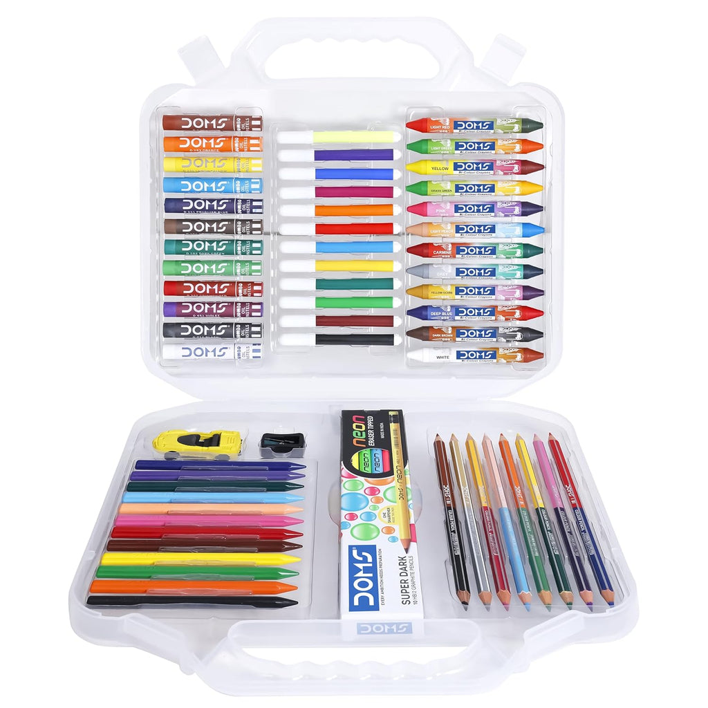 Doms Art Apps Nxt Kit With Plastic Carry Case (Combination of 9)