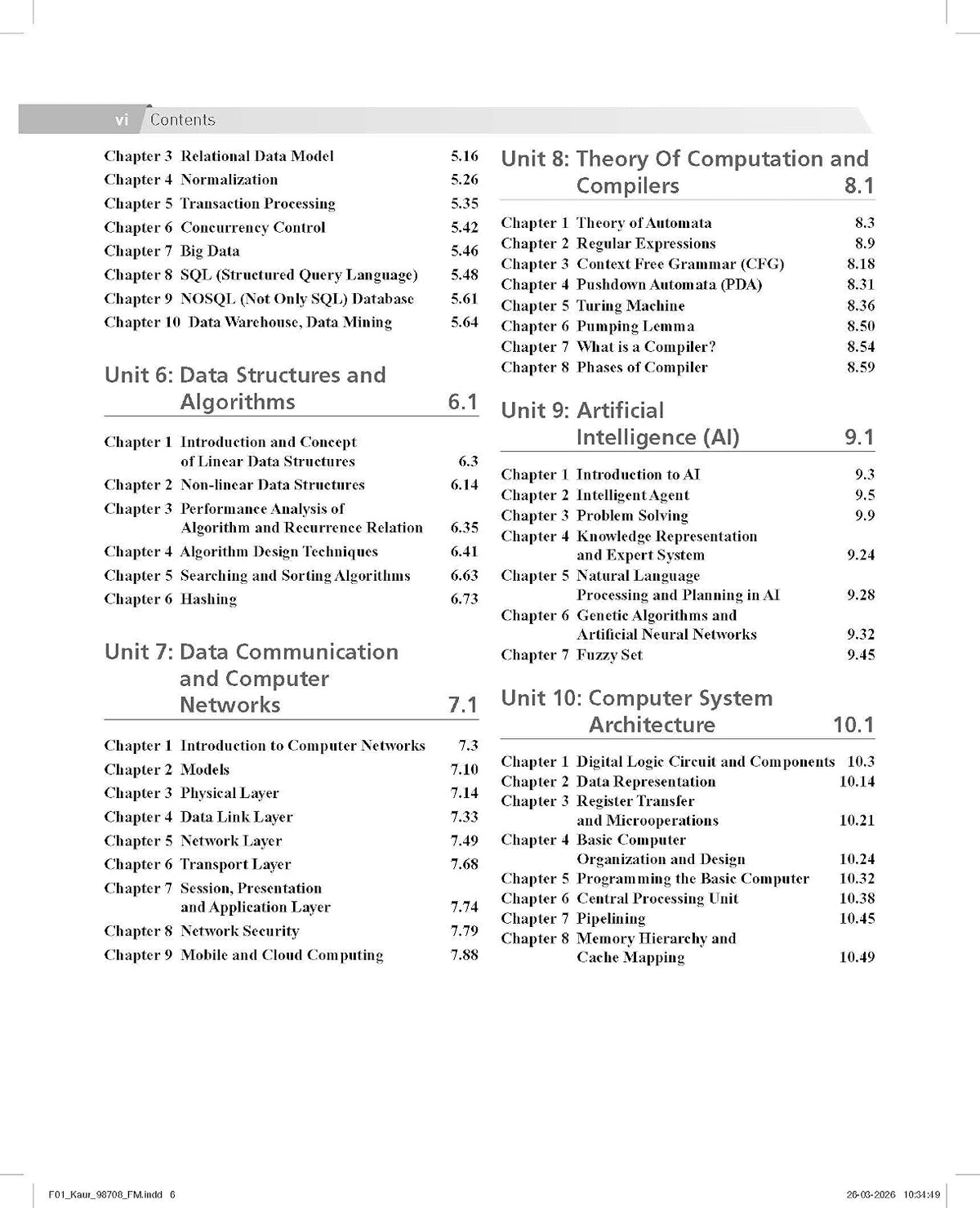 Pearson NTA UGC NET SET JRF 2026 Computer Science Paper 2 (2nd Edition ) By Puneet Kaur (English Medium)