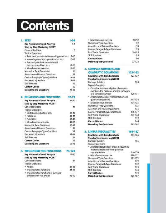 Arihant Master The NCERT – JEE/CUET Mathematics Class 11th [English]