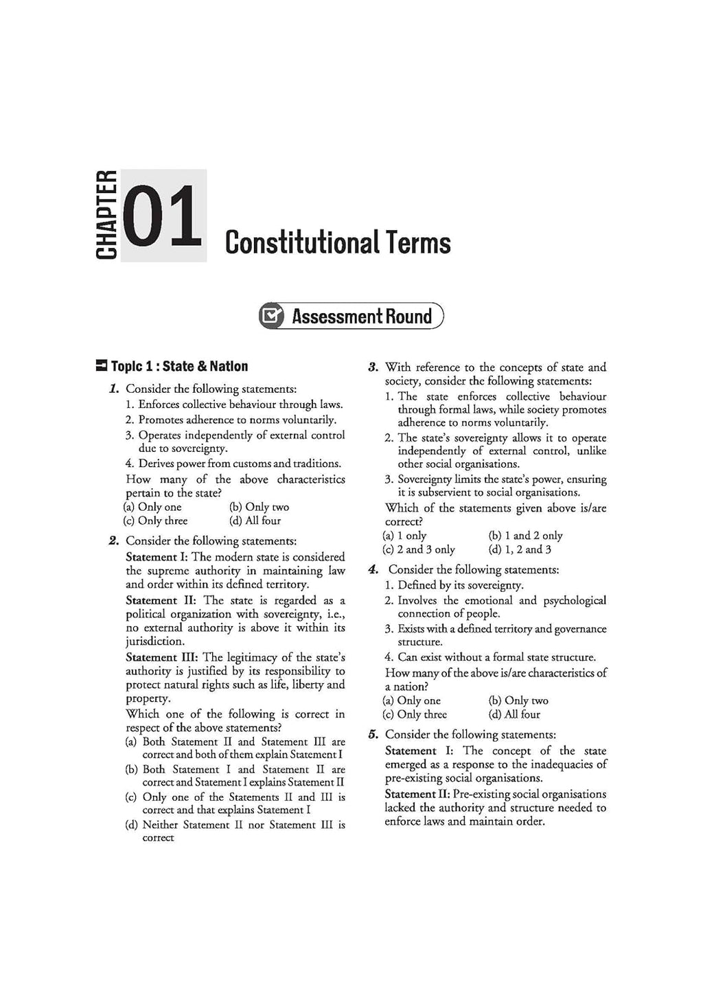 Arihant - Ignite Topicwise Indian Polity (1000+ MCQs with Explanations) English Medium