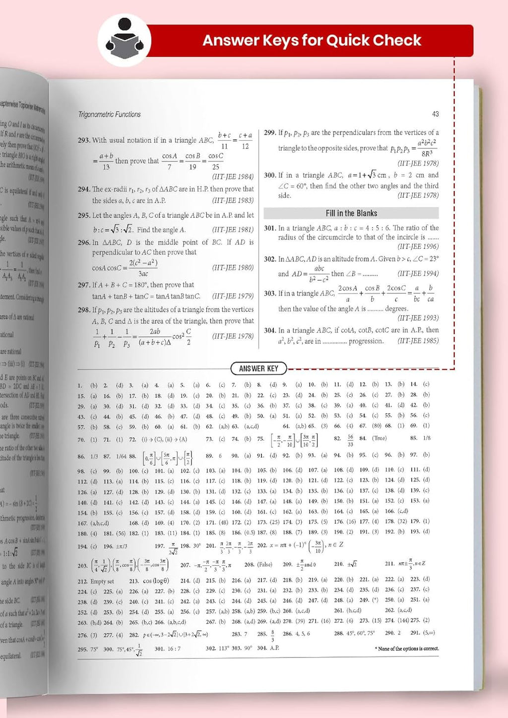 MTG 48+24 Years Mathematics JEE Main & JEE Advanced (Class 11-12) Chapterwise-Topicwise Previous Years Solved Papers [English]